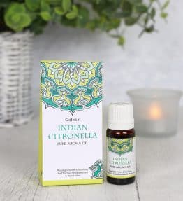 Indian Citronella Fragrance Oil by Goloka 10ml