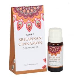 Sri Lankan Cinnamon Fragrance Oil by Goloka 10ml