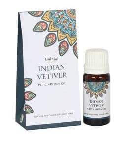 Indian Vetiver Fragrance Oil by Goloka 10ml