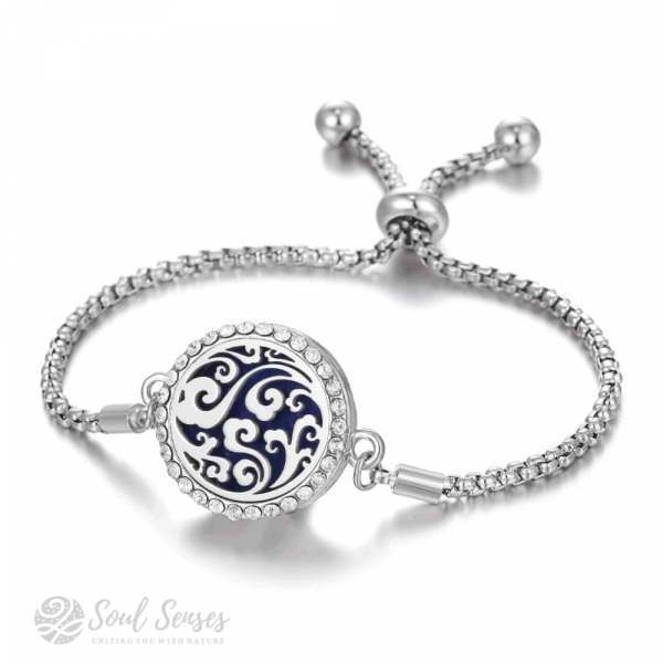 Essential Oil Aromatherapy Diffuser Bracelet – Curly Clouds.