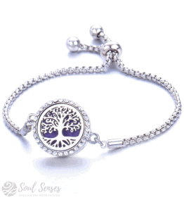 Essential Oil Aromatherapy Diffuser Bracelet – Tree Of Life.